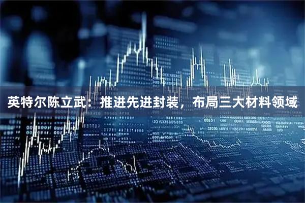 英特尔陈立武：推进先进封装，布局三大材料领域